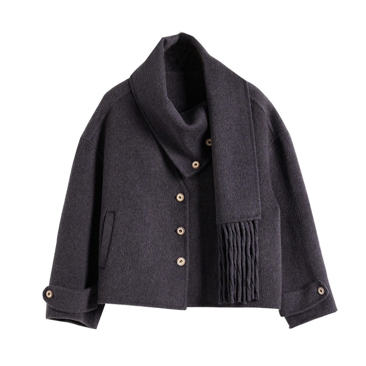 Manteau en Laine Doux et Élégant