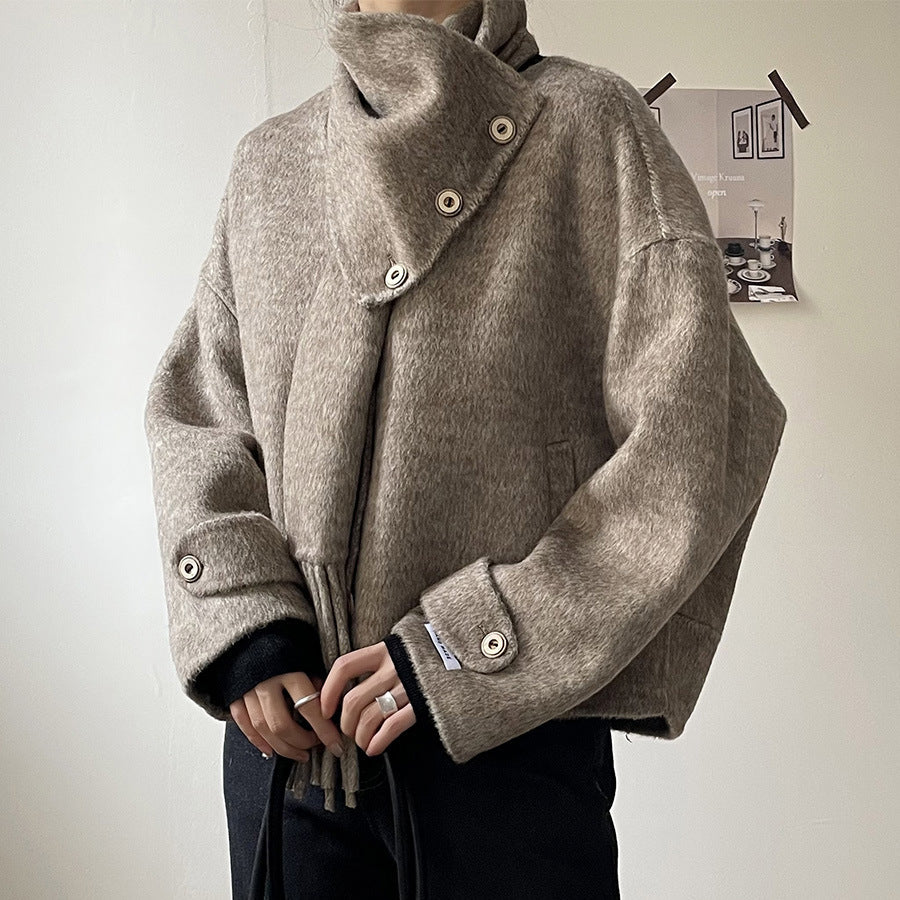 Manteau en Laine Doux et Élégant