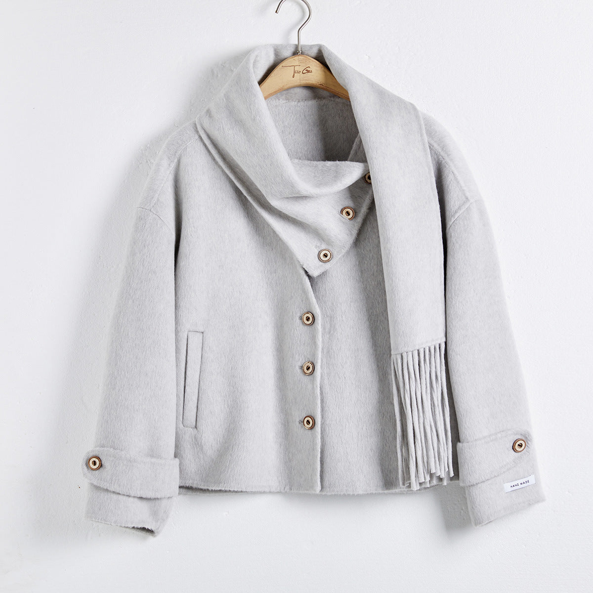 Manteau en Laine Doux et Élégant