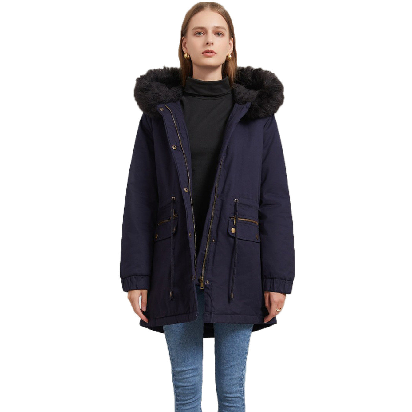 Manteau de fourrure pour femmes